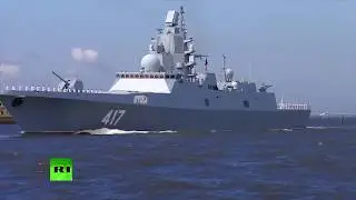 Парад ко Дню Военно-Морского Флота России