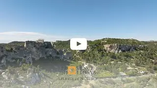 The beautiful village of Les Baux de Provence, Provence, France