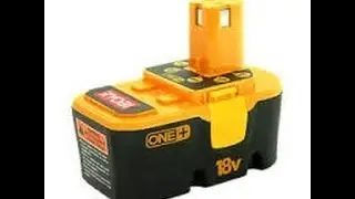 How to charge A DEAD Ryobi 18 volt rechargeable battery! IT WORKS!!