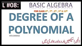 Degree of a Polynomial