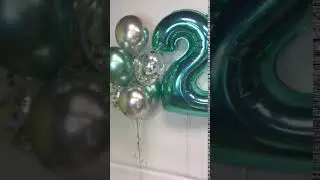 Готовый набор гелиевых шаров 