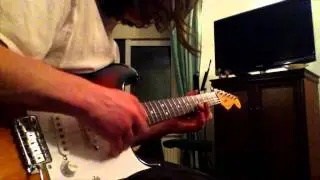 Weird, relaxing, 4 string guitar playing