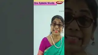 One syllable words - Part-1 | Easy Phonetics | English Phonics Learning Video