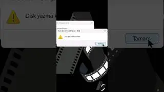 Disk Yazma Korumalı Hatası