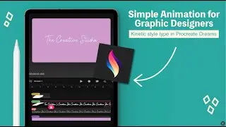 The Creative Studio Courses - Simple Animation for Graphic Designers in Procreate Dreams
