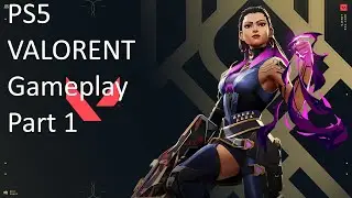 VALORANT Gameplay first match on ps5