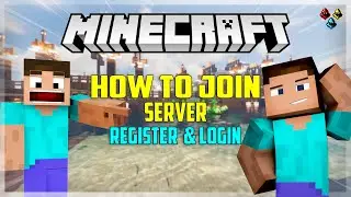 MINECRAFT SERVER GUIDE HOW TO REGISTER & LOGIN  | 2022 | HOW TO JOIN A SERVER IN MINECRAFT |