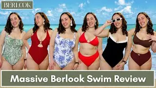 MASSIVE Sustainable Swimwear Haul + Review | BERLOOK Swimwear