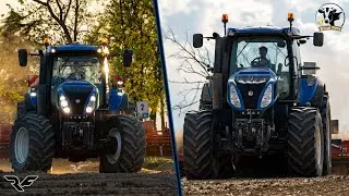 |The Blue Brothers| X2 New Holland T8.420 + Kuhn HR6040 & Kuhn HR6042R|Fresatura 2024|Brezzi Farm|