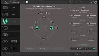 3dRudder foot controller: Joystick mode