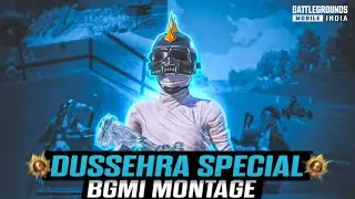 Dussehra Special⚡️ | 5 Finger + Gyroscope | BGMI MONTAGE