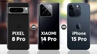 Google Pixel 8 Pro vs Xiaomi 14 Pro vs iPhone 14 Pro || Price | Full Comparison