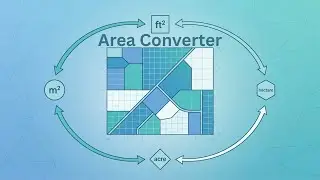 Free Area Converter Tool – Convert m², km², acres, hectares Instantly