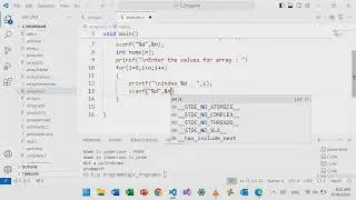 Reverse array in C Program