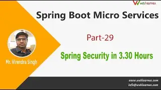 Full Spring Security Tutorial |Full  Spring Boot Security Tutorials | 29