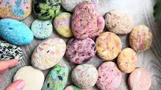 Режу залипушки/Asmr soap/Recycled soap/