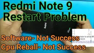 Redmi Note 9 Restart Solution by 