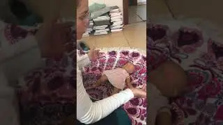 Massageando seu bebê