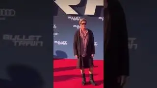 Брэд Питт на красной дорожке / Brad Pitt on the red carpet