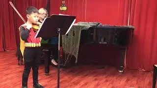 Robin Plays O Rieding Concerto in G Major 1st