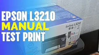 EPSON L3210 MANUAL TEST PRINT
