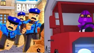 BABY BLOOPER IS A WANTED CRIMINAL! (Roblox Heist)