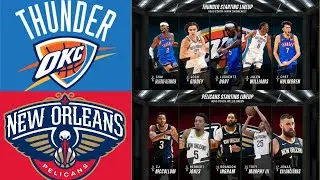 NBA Play Offs Oklahoma City Thunder Vs New Orleans Pelicans Game 3 | NBA Full Game Highlights #nba