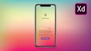 Adobe Xd Speedart | Daily UI #001