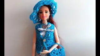 Clothes for Barbie doll crochet. Hat / Clothes for Barbie doll crochet. Hat