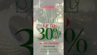 30% off ALL courses, code XMAS30!