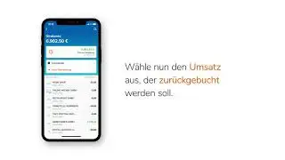 TEO App Tutorial - Lastschriftrückgabe