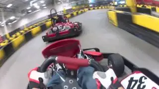 Kart racing at Pole Position Raceway