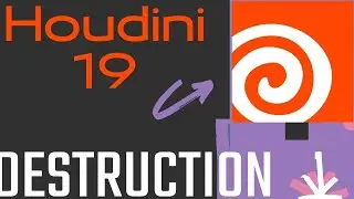 Houdini 19 Tutorial New Destruction workflow | example file included
