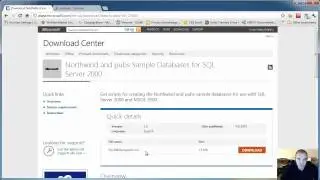 How to download Northwind and Pubs database