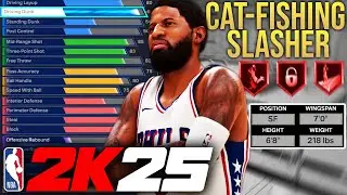This 6'8 Cat-Fish Slasher Could Be My DAY 1 BUILD For NBA 2K25