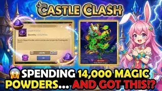 Castle Clash ⭐️ ~ I Spent 14,000 Magic Powders… Was It Worth It? 🤔