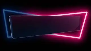 Neon Light Border | Glowing Frame  | HD | Background Loop | Green Screen | Black screen Effect | VFX