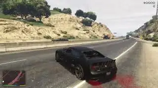 Grand Theft Auto V police chase (GONE WRONG!!!!)