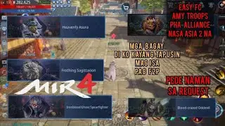 MIR4 FIRST CLEAR RAID AND BOSS RAID (TEAM AMY+ PHA ALLIANCE) LALAKAS TALAGA