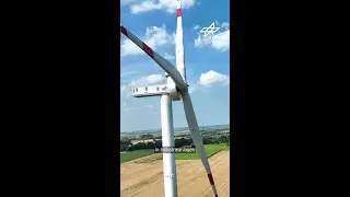 ✔️ „Nervensystem“ im Rotorblatt – 🌬️ Hightech-Sensoren für Windkraft #dlr #energie #shorts