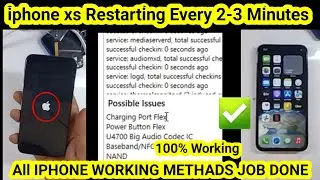 iphone Xs Auto Restart Every 2-3 minutes | Iphone Restart Problem Solution by Panic Analyzer tool