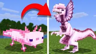 I Remade Mobs into Dinosaurs