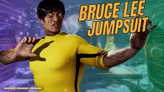 Liu Kang sporting Bruce Lee's iconic jumpsuit in Mortal Kombat 1 mods! 💥