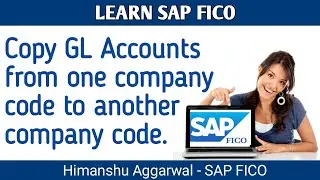 Copy GL Accounts From One Company Code to Another Company Code in SAPFICO