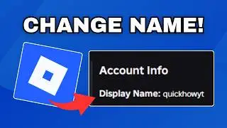 How to Change Display Name on Roblox (PC & Laptop)