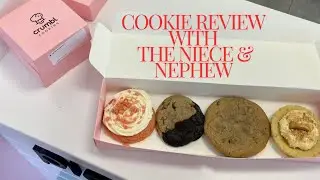 #Crumbl Cookie Review with Niece & Nephew