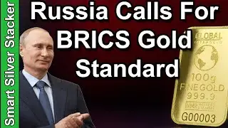 Russia Calls For BRICS Gold Standard | Will It Be Launched This Month?