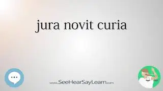 jura novit curia 🔊