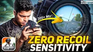BGMI 2.5 GOD LEVEL SENSITIVITY FOR ALL DEVICES | JONATHAN ZERO RECOIL SENSITIVITY | GYRO & NON GYRO