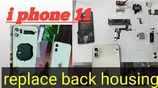 I PHONE 11.. COMPLETE PARTS REPLACEMENT.STEP.BY.STEP..#smartphone #iphone #viralvideo #shortvideo .